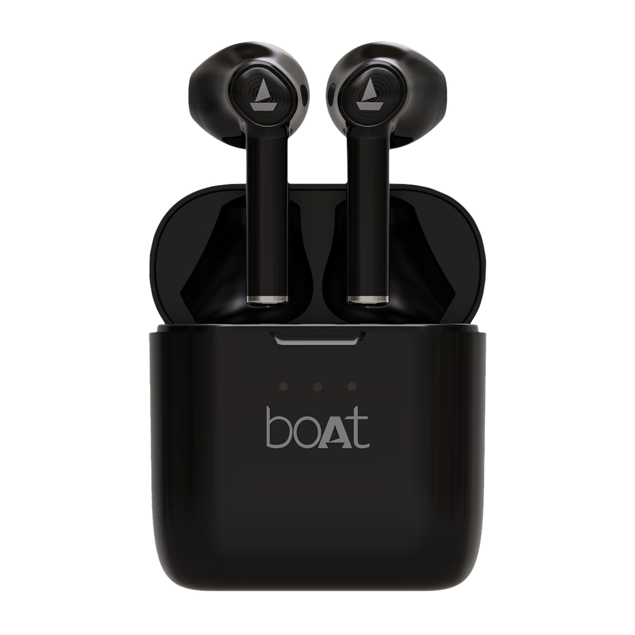 Boat discount black earphones