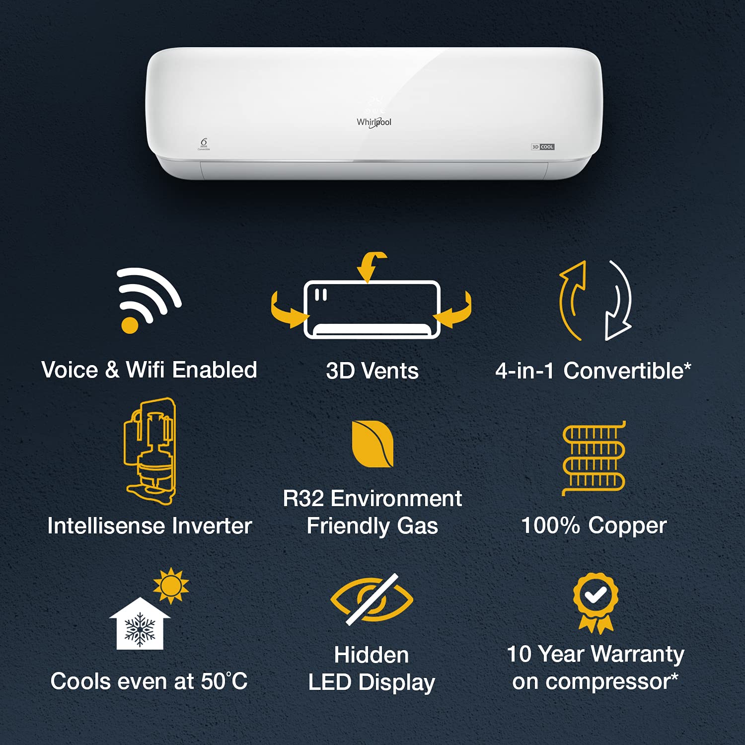 whirlpool wifi ac