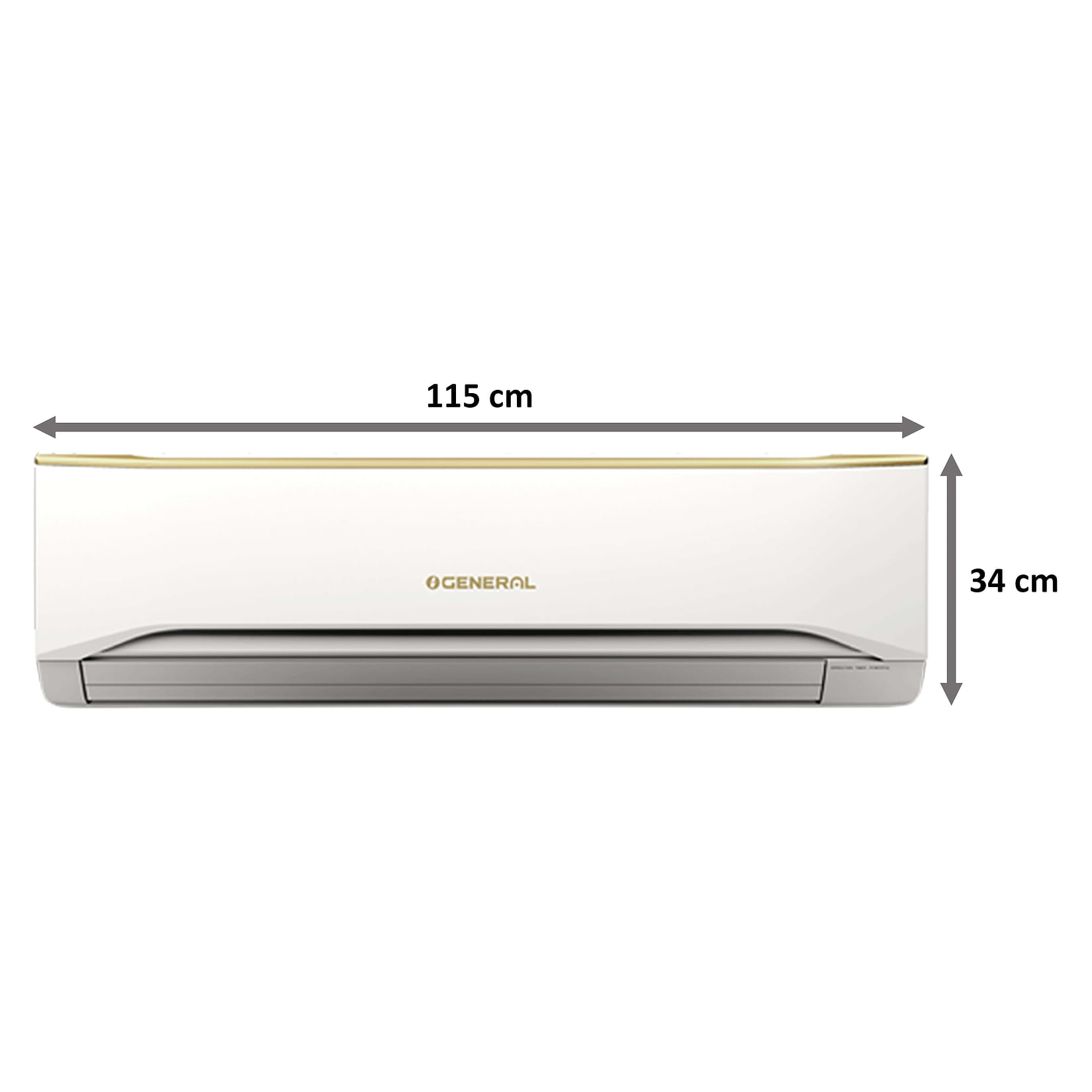 o general 2.5 ton 5 star split ac asga30futc r410a