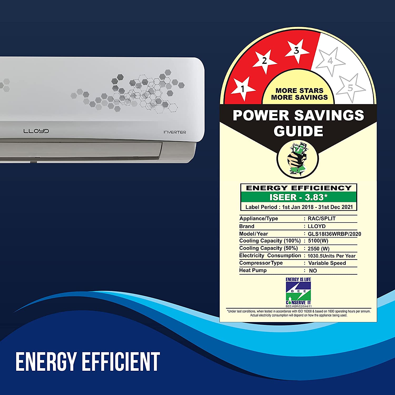 1.5 ton 3 star inverter ac power consumption