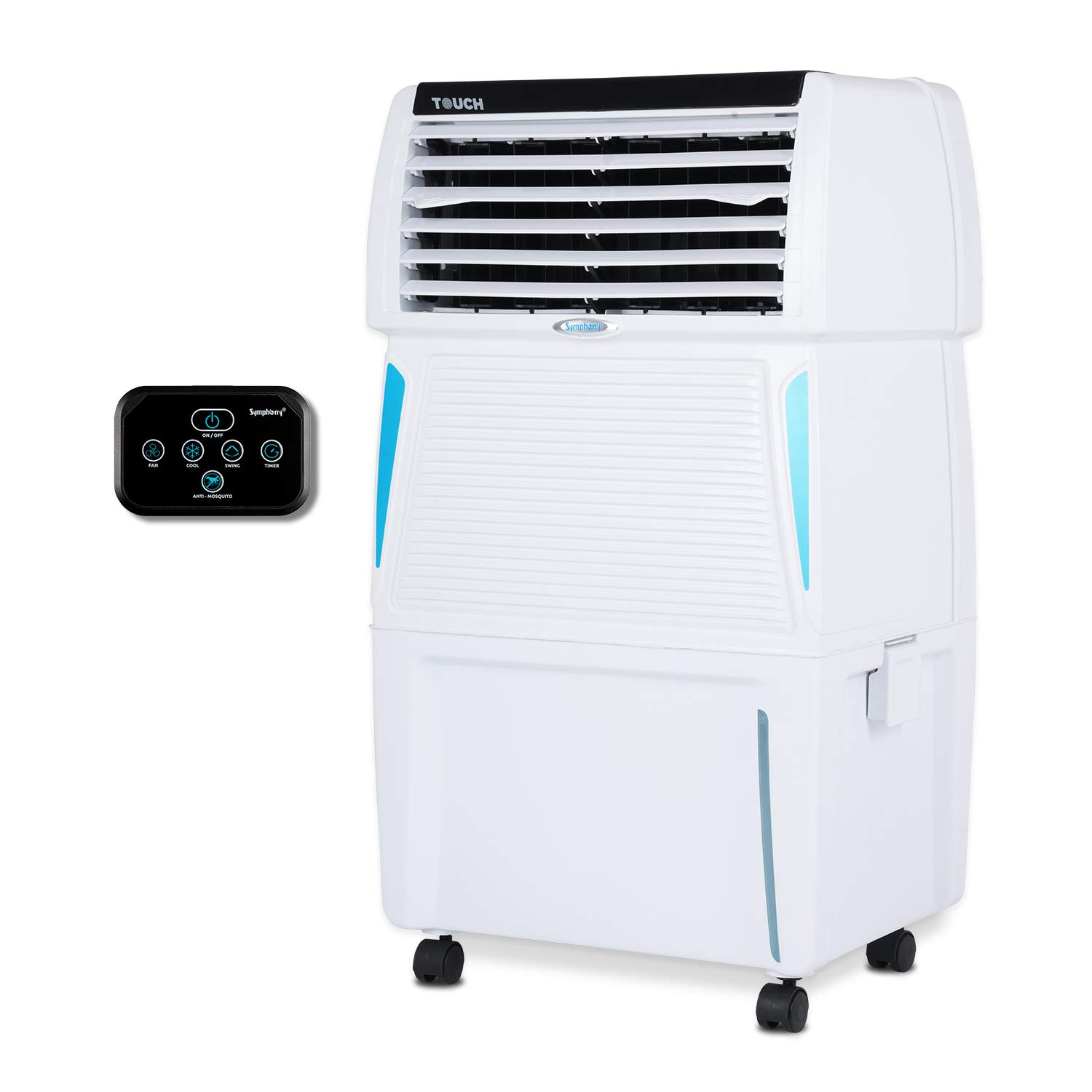 symphony touch 20 portable air cooler