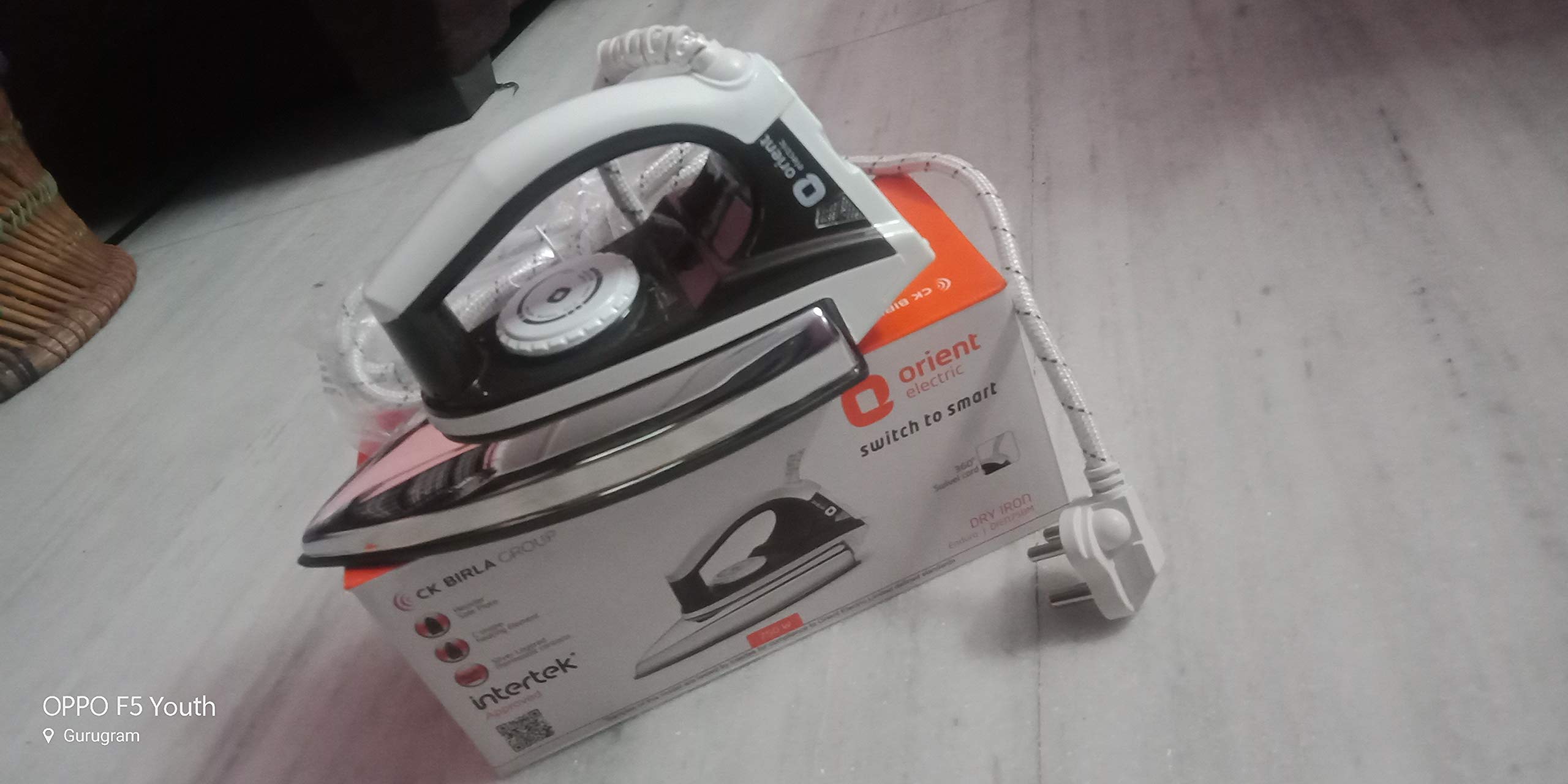 Orient enduro dry store iron 1000w