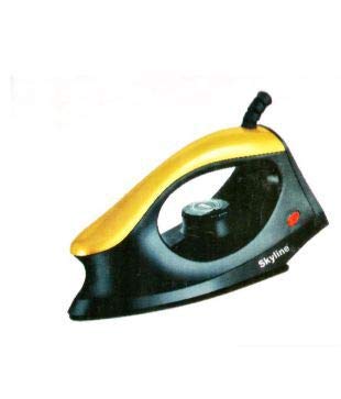 Skyline VTL 1004 Dry Iron Black with Golden Handle Top