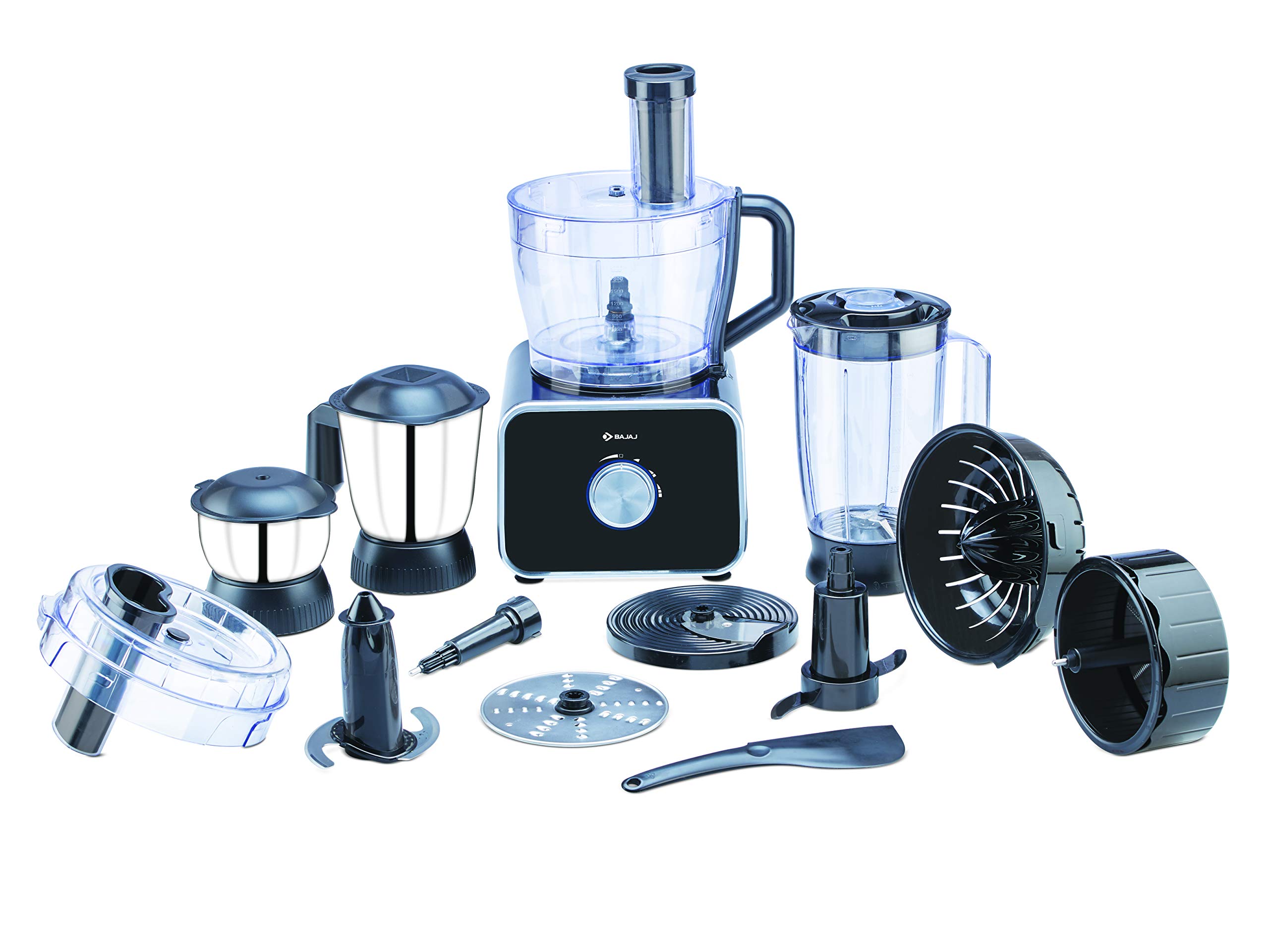 Bajaj FX 1000 DLX 1000W Food Processor and Mixer Grinder with 9