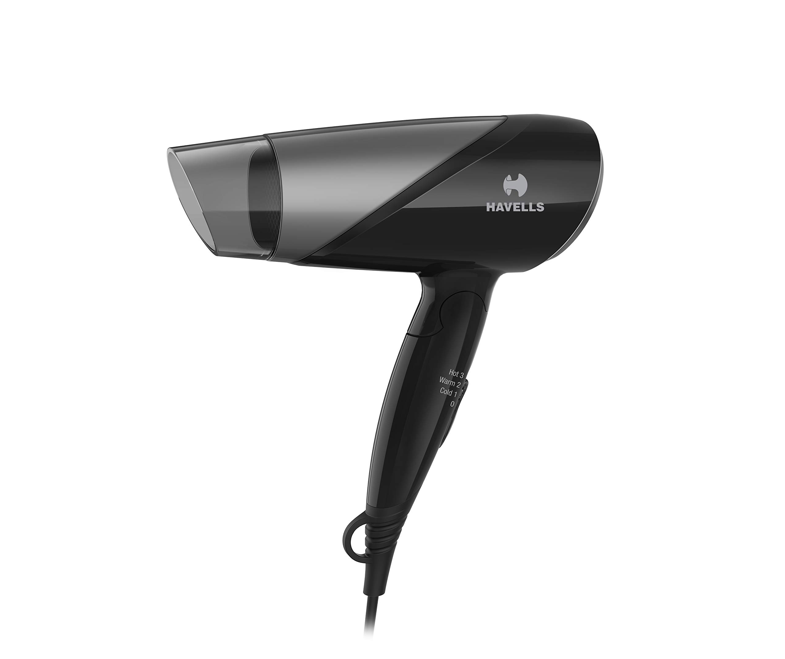 Havells HD3251 1600 Watts Ionic Cool SHOT Foldable Hair Dryer Black