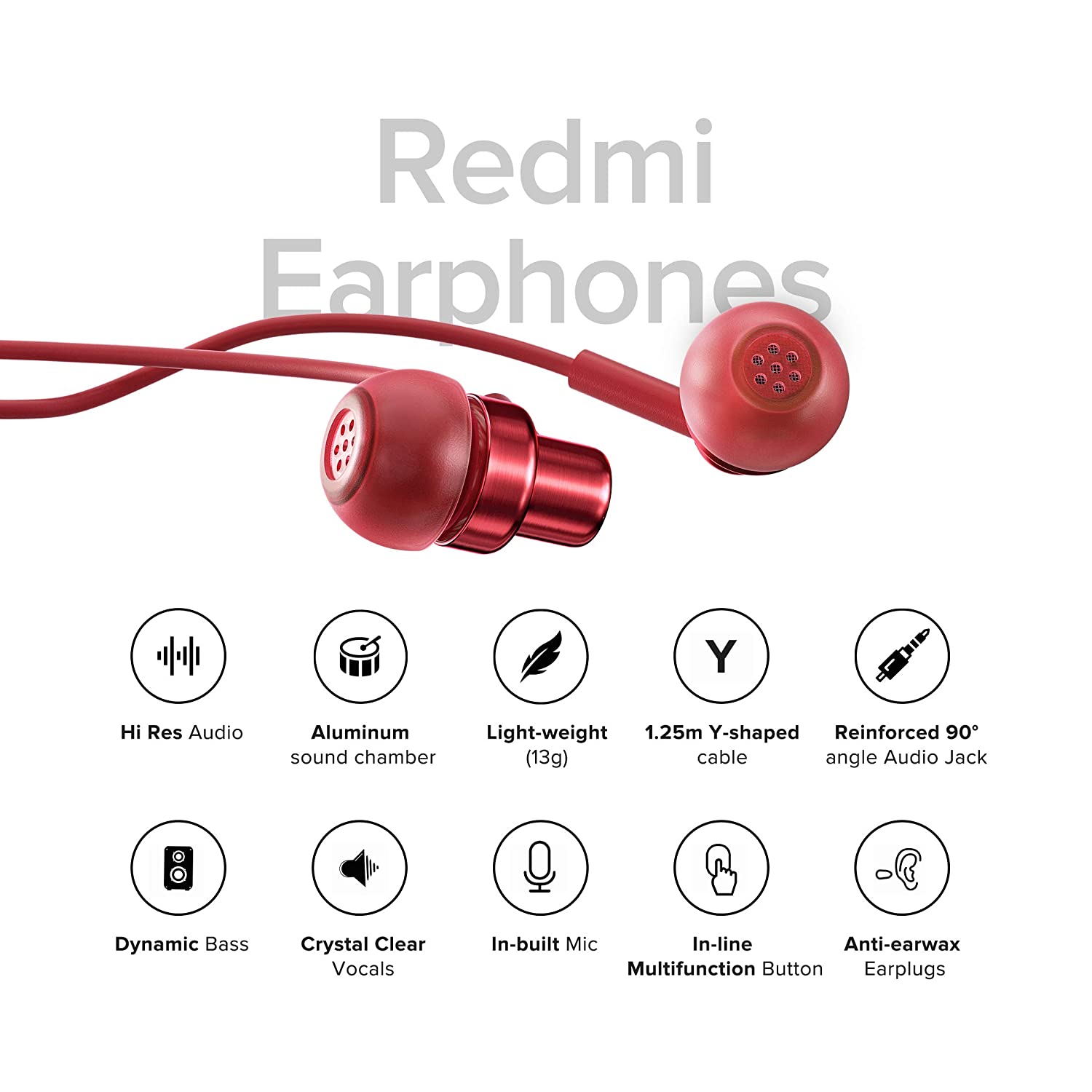 Earphones best sale for redmi