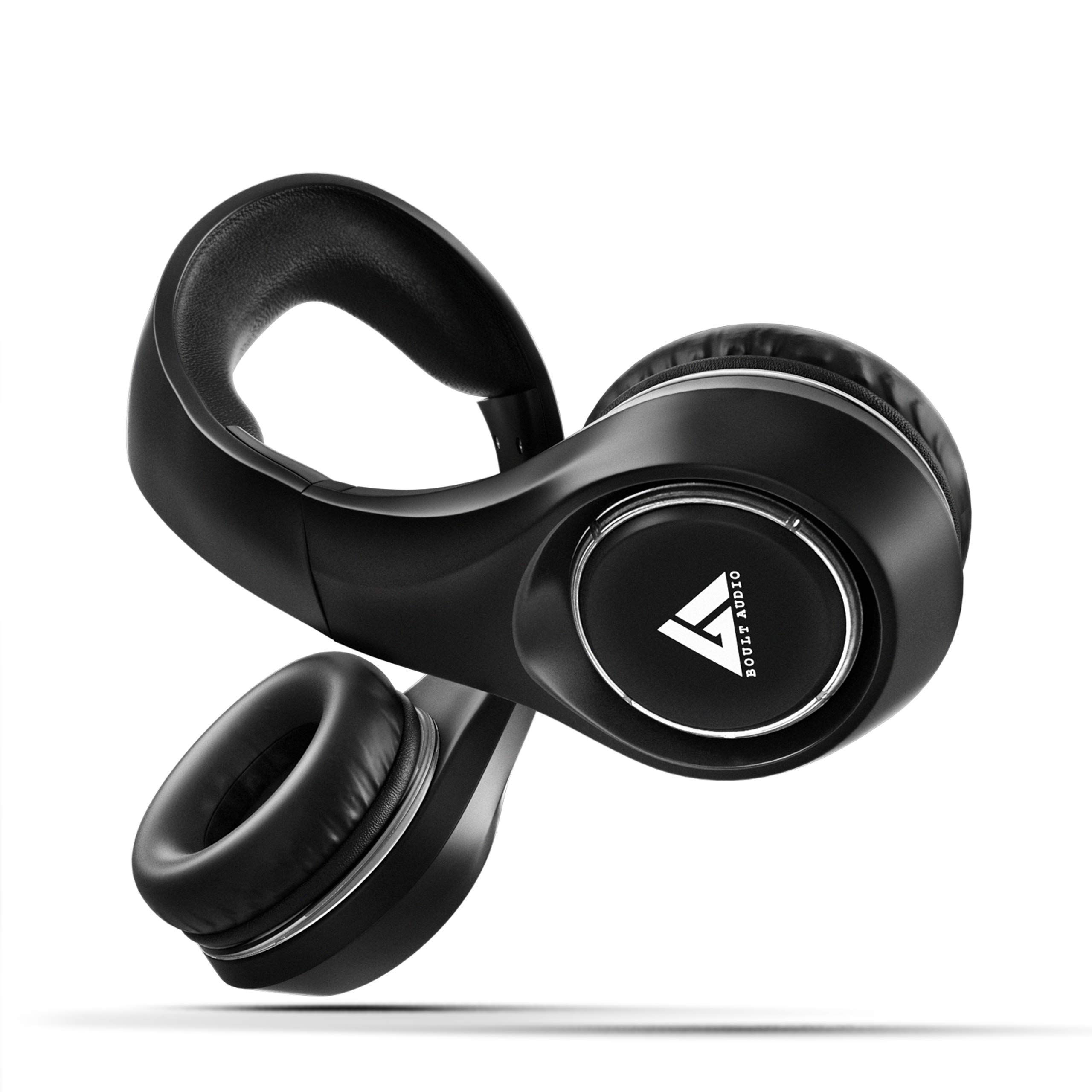 Boult Audio ProBass FluidX Wireless Bluetooth Over The Ear Headphone with Mic Black