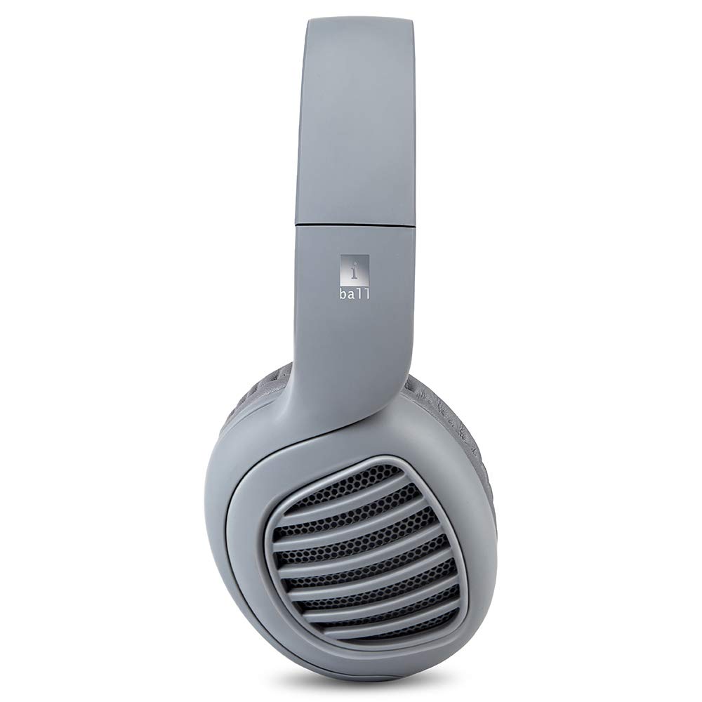 iBall Decibel BT01 Smart Headset with Alexa Enabled Slate Grey