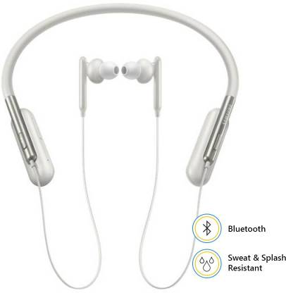 SAMSUNG U Flex Bluetooth Headset White In the Ear