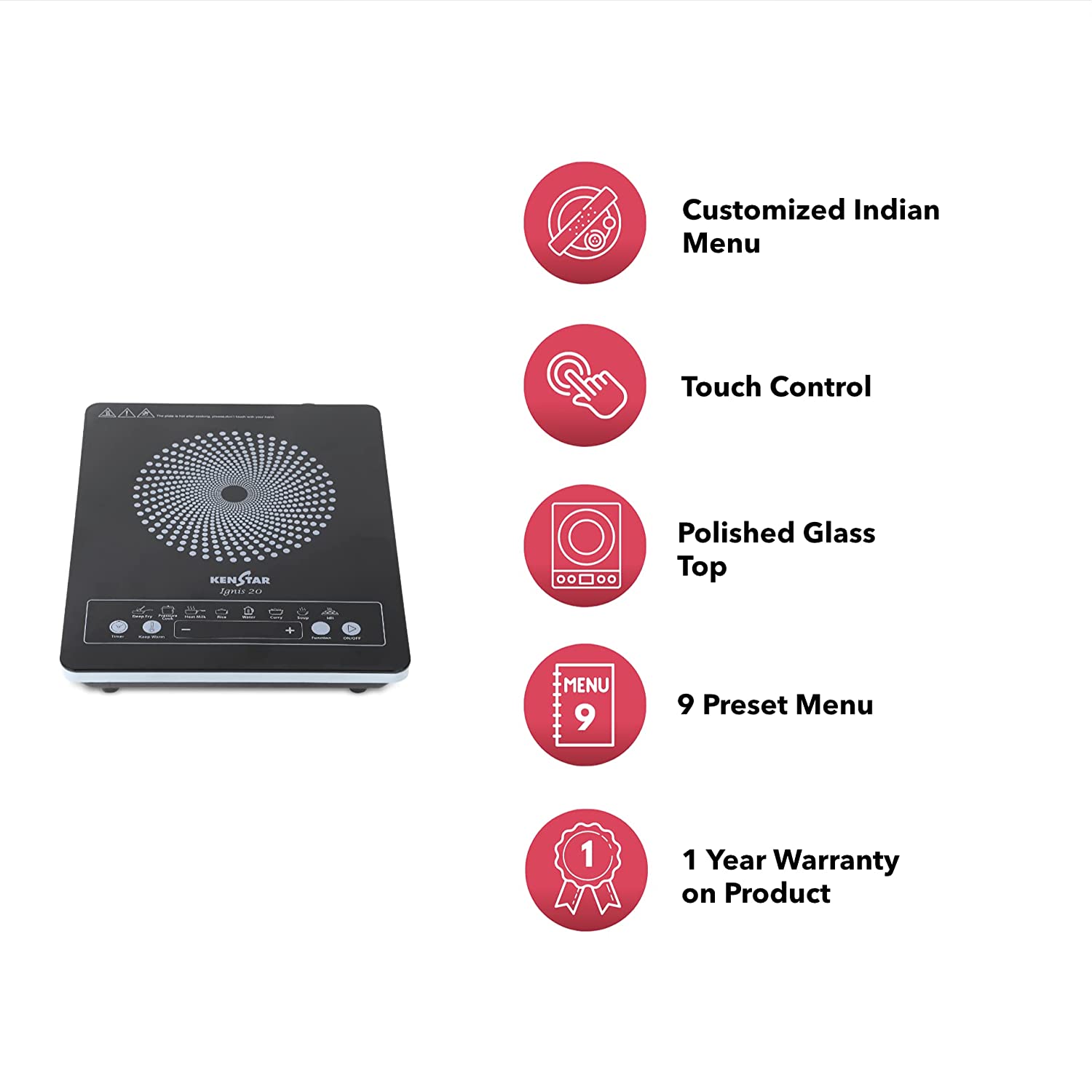 Kenstar best sale induction cooker