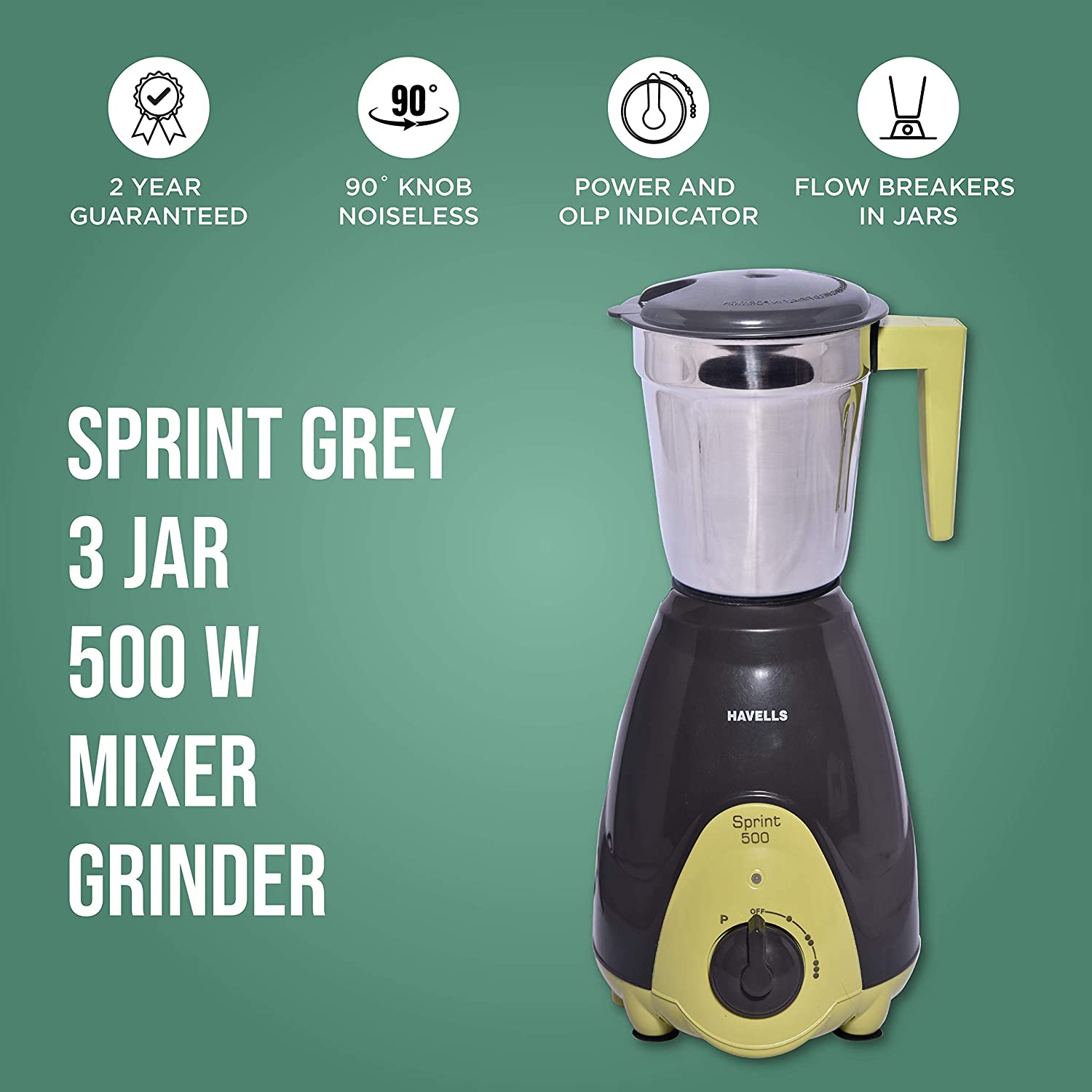 Havells sprint mixer grinder deals 600 watts