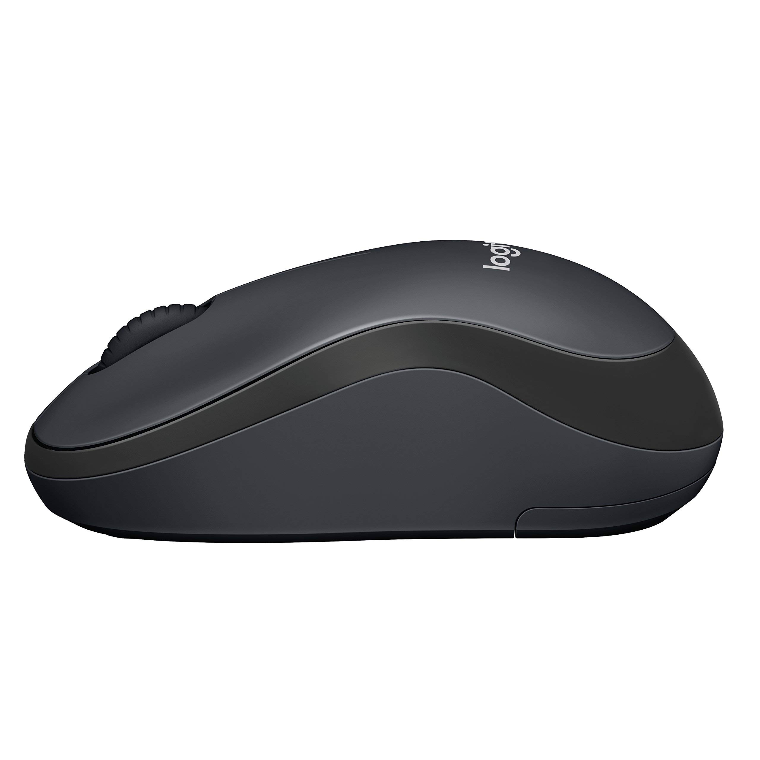 Microware Wireless Mouse 2.4Ghz Game Ergonomic Design Vertical Mouse  1600Dpi USB Mice Black