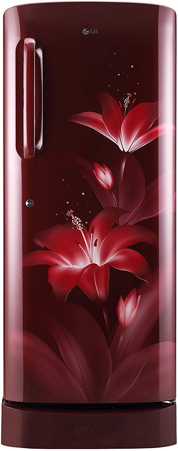 lg fridge red colour