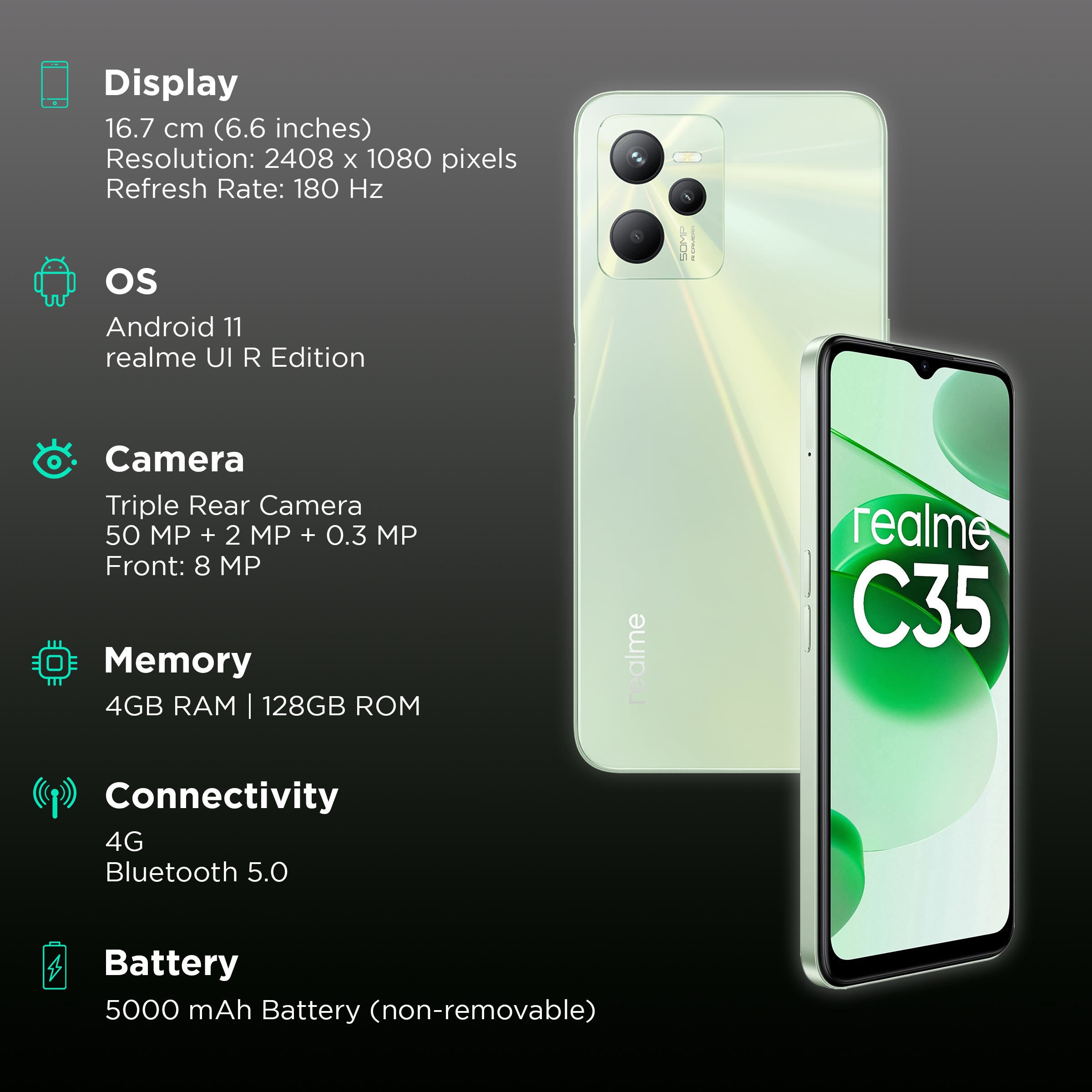 realme c35 ram8