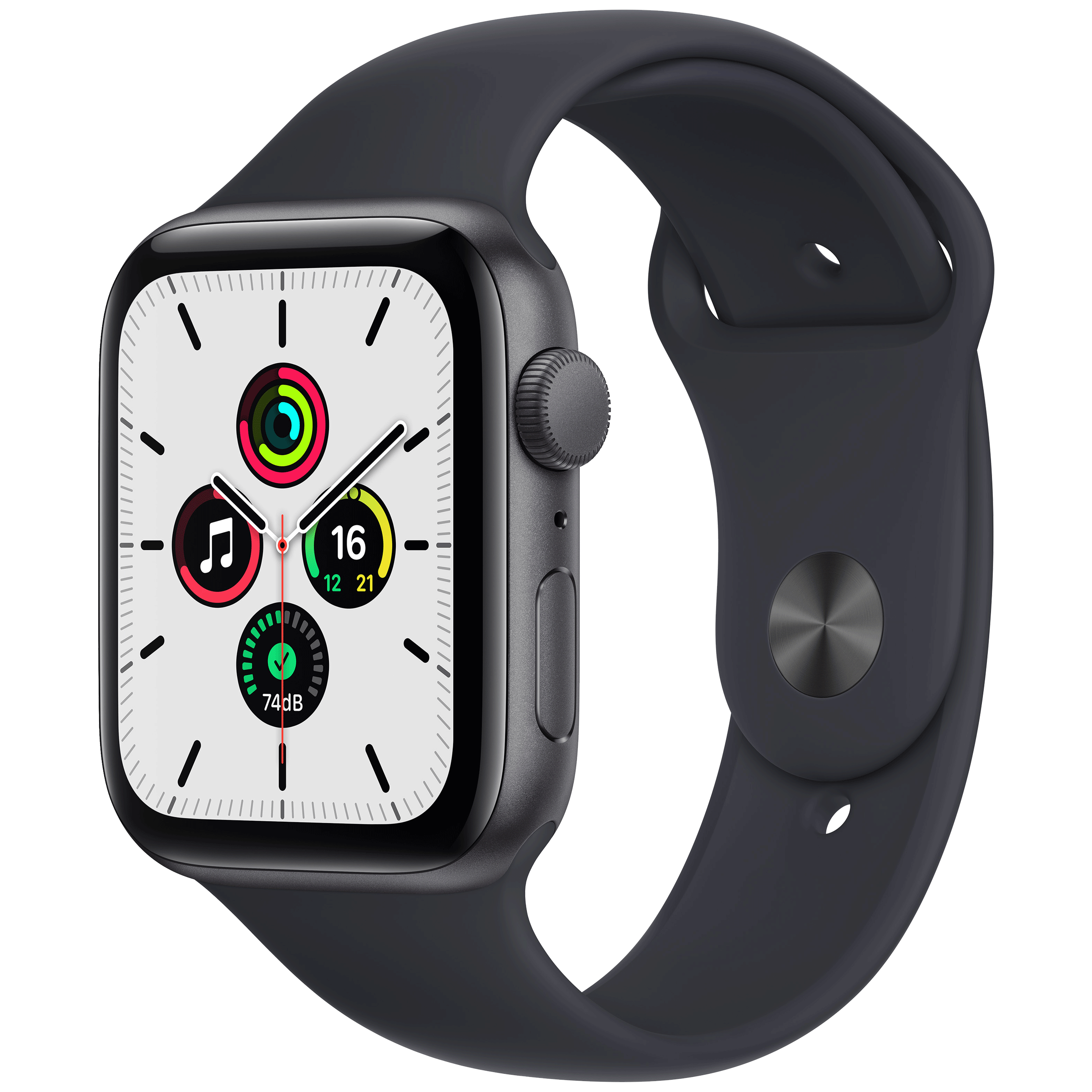 Buy Apple Watch SE GPS with Midnight Sport Loop - M/L (44mm Display,  Midnight Aluminium Case) Online - Croma