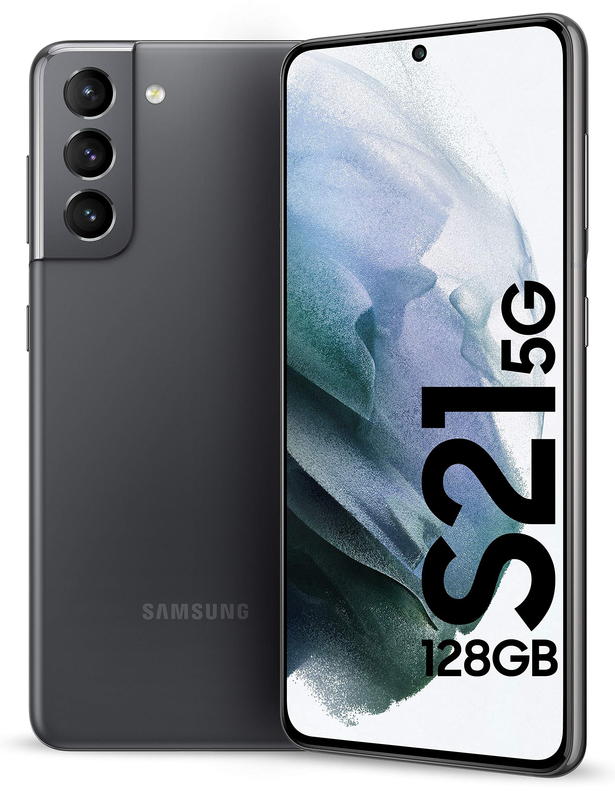 Samsung Galaxy S21 5G (Phantom Gray, 8GB, 128GB Storage)