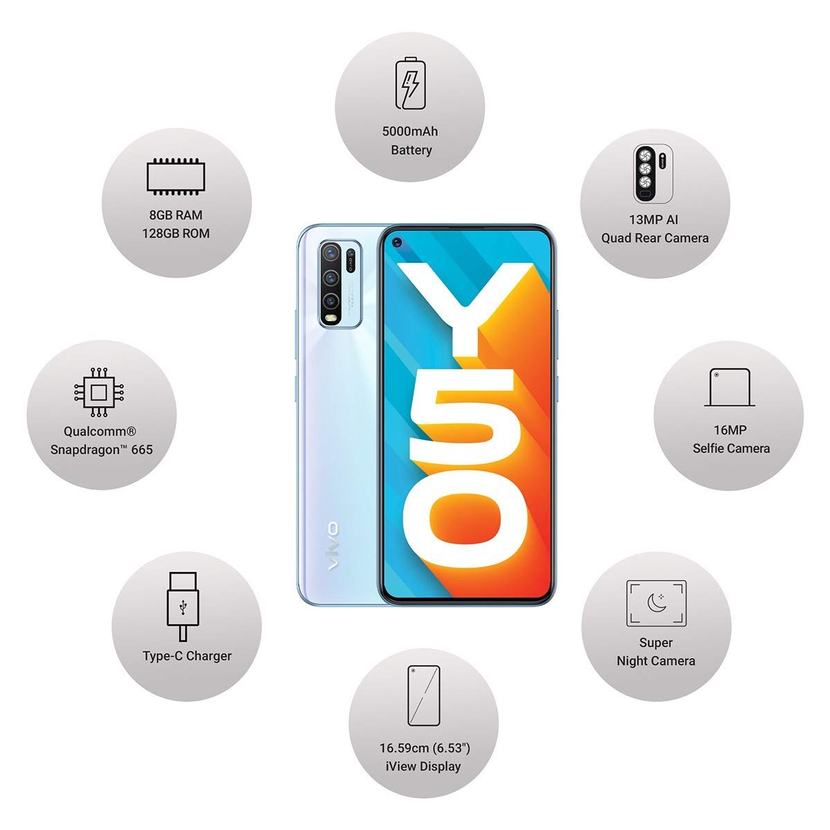 vivo y50 battery model name