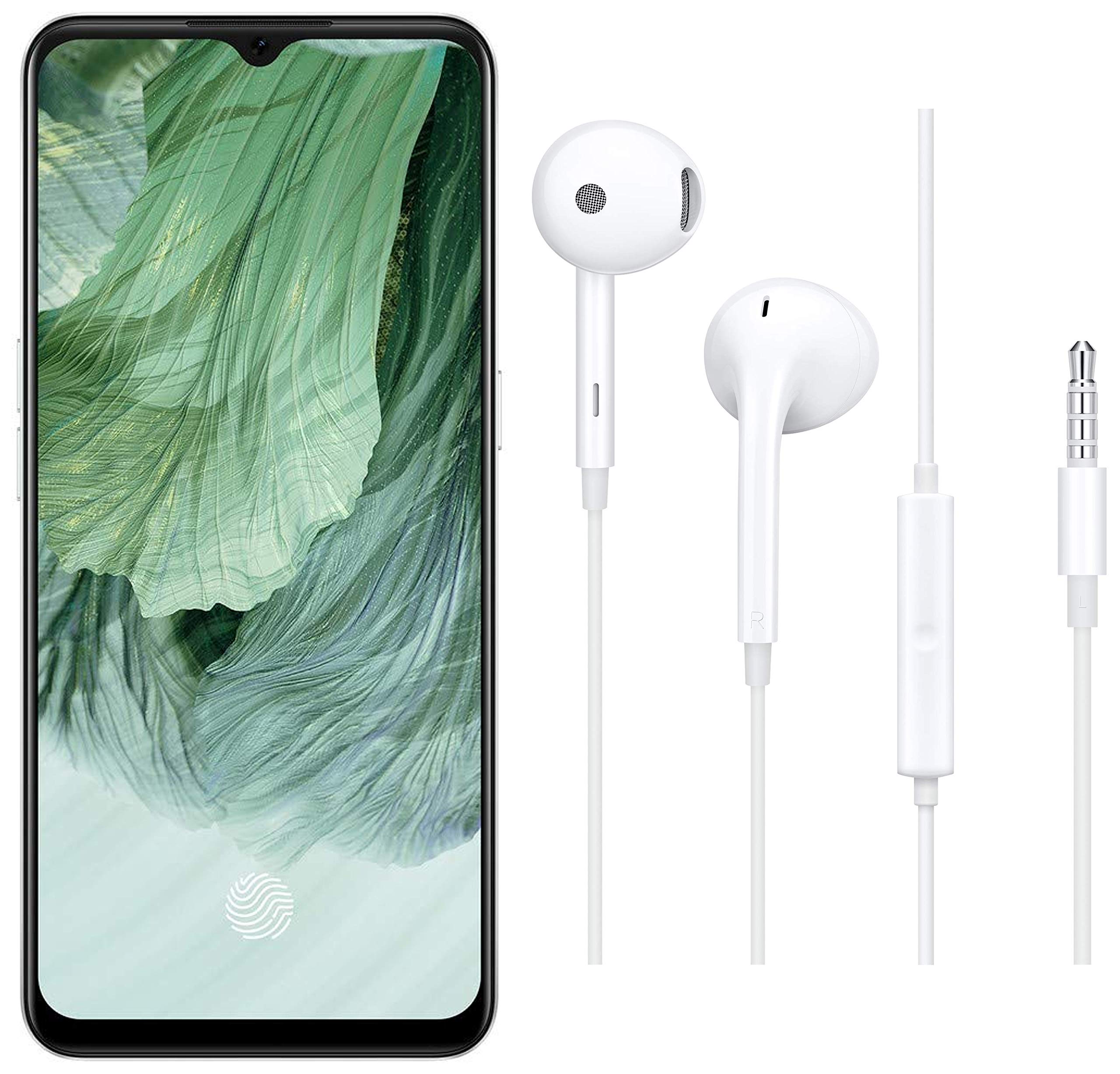 OPPO F17 Classic Silver 6GB RAM 128GB Storage OPPO Wired Earphone