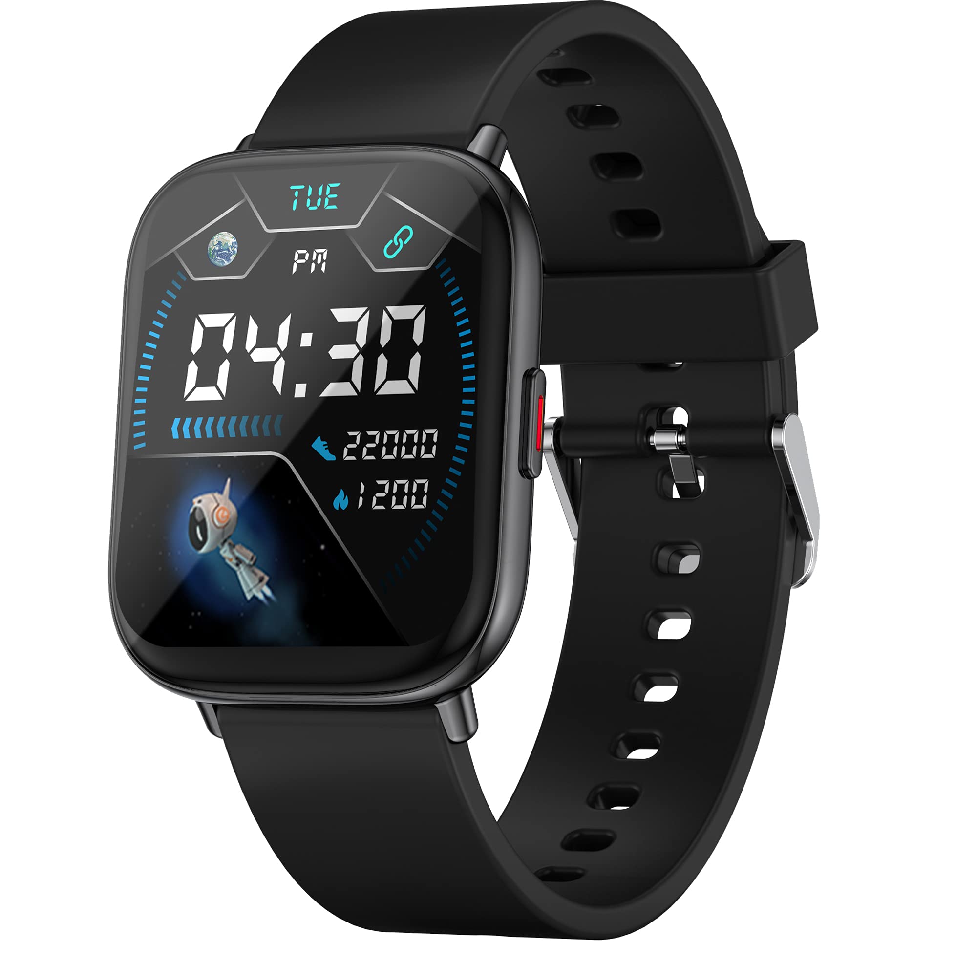 Rambot (Deal of The Day 3 Year Warranty) D20 Touchscreen Smart Watch  Bluetooth Smartwatch with Heart Rate Sensor and Basic Functionality for All  Boys & Girls : Amazon.in: Electronics