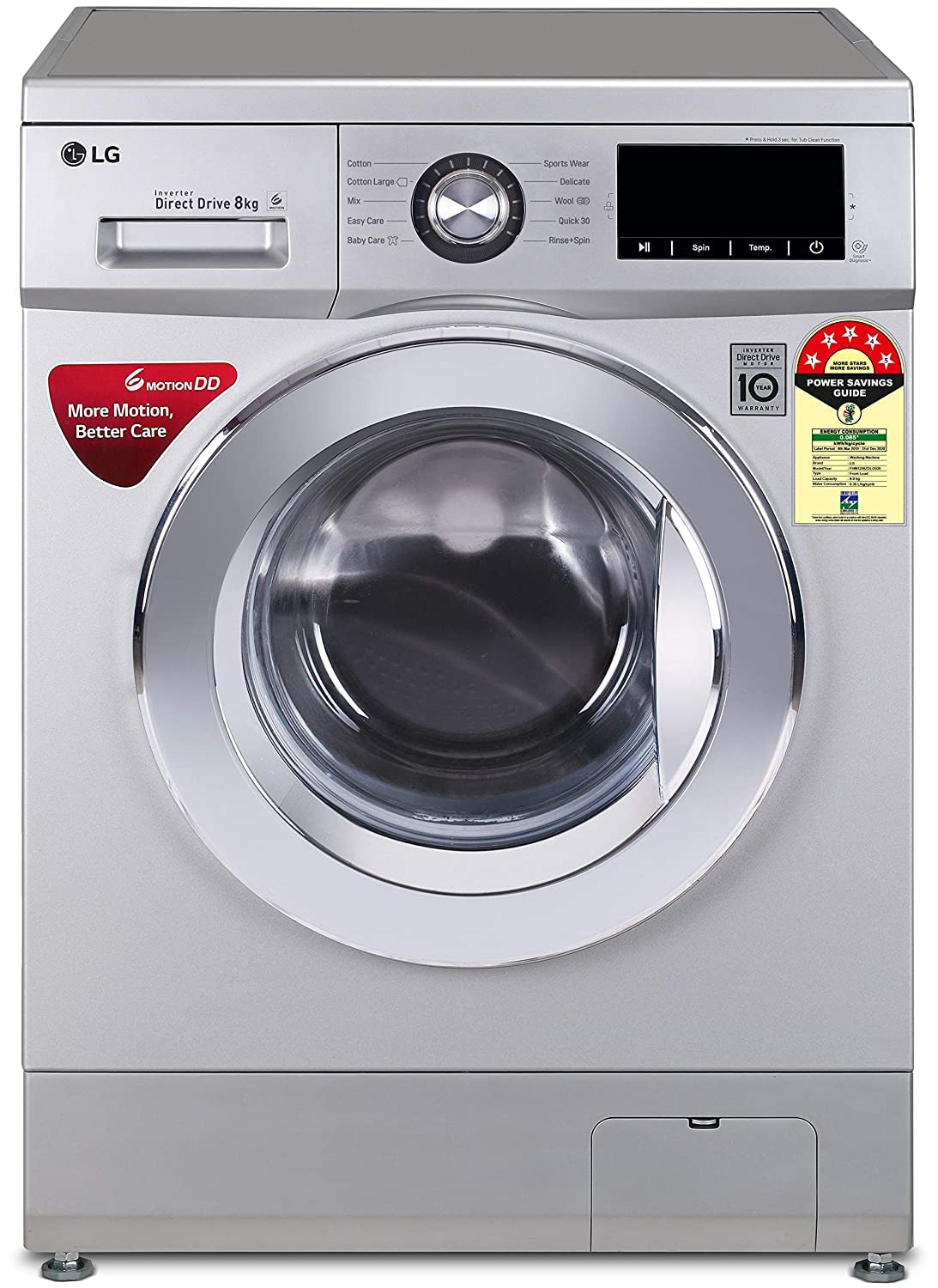 lg washing machine 8kg 8035 price