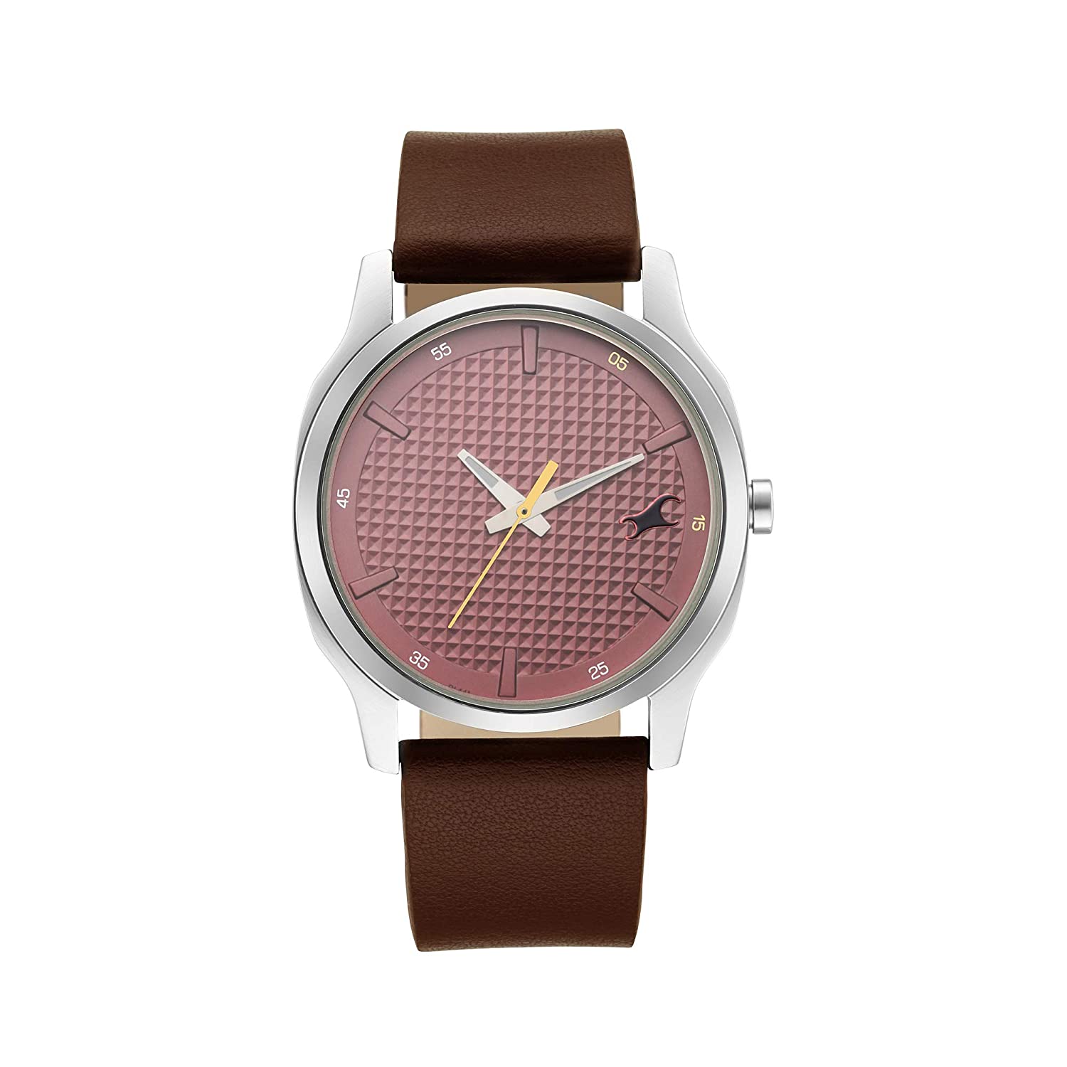 Fastrack Fit Outs Quartz Analog with Date Multicoloured Dial Leather Strap  Watch for Girls